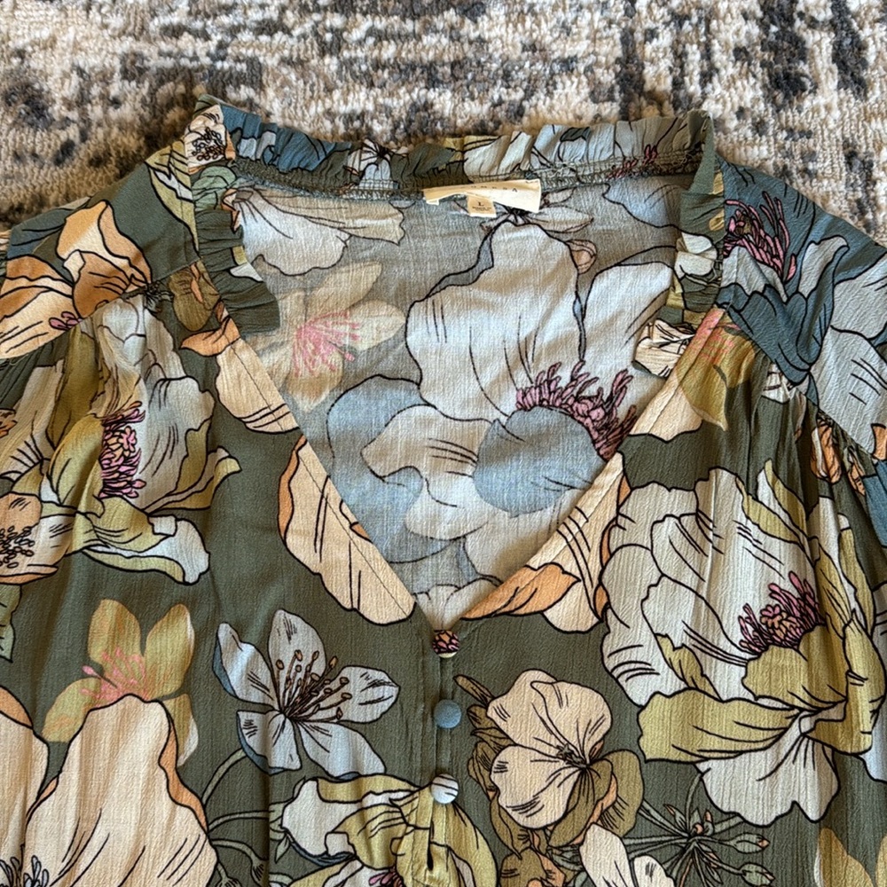 Promesa floral blouse - Picture 7 of 11